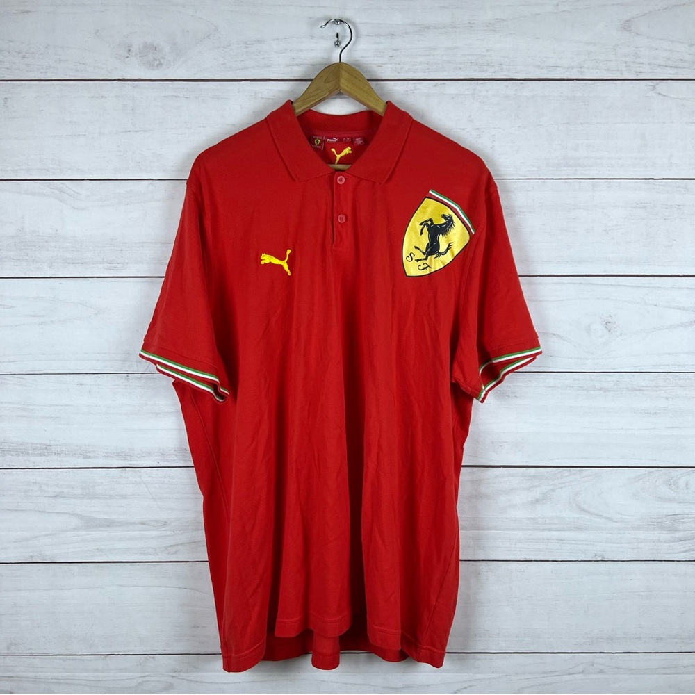 Ferrari Puma Formula One F1 Racing Polo Shirt XXL